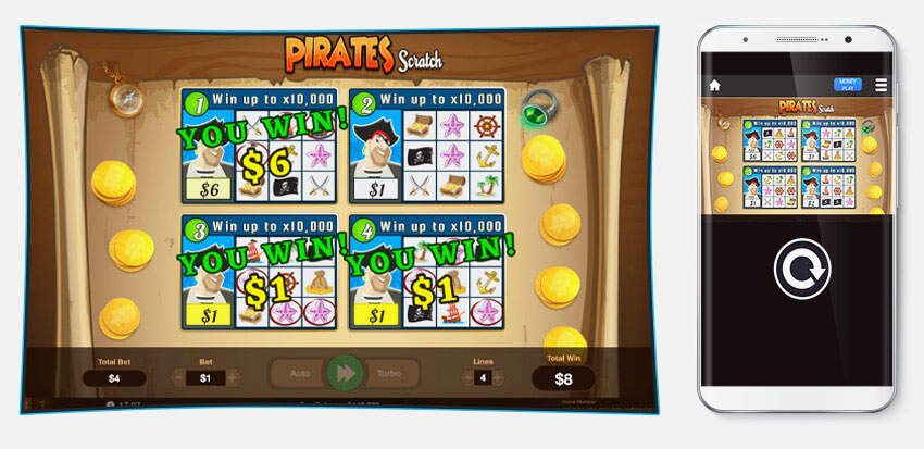 Pirates Scratch