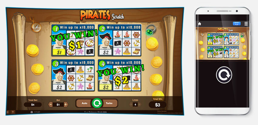 Pirates Scratch