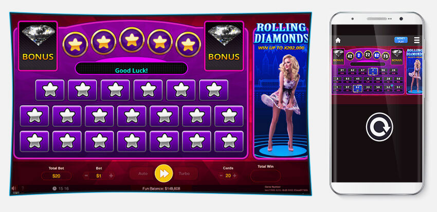 Rolling Diamonds