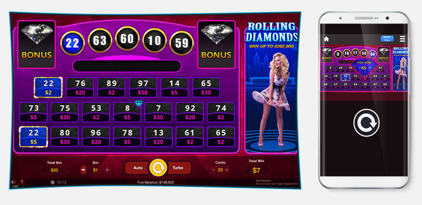 Rolling Diamonds