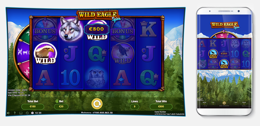 Wild Eagle Spins